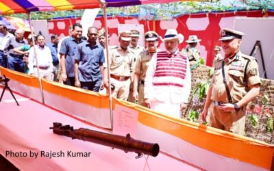 Jharkhand Governor CP Radhakrishnan at Border Security Forces (BSF) …