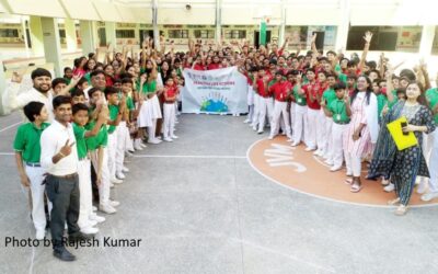 Students of JVM Shyamali participated in Essay Competition and Painting exhibition ahead of World Environment Day in Ranchi