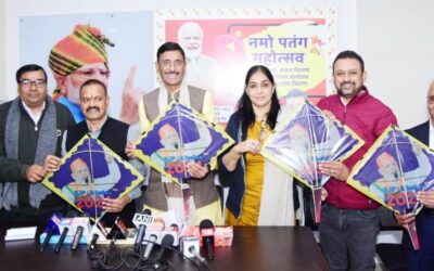 Union Minister of State for Defence Sanjay Seth along with BJP Workers…