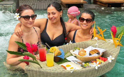 Soha Ali Khan Shares Joyful Glimpses from Her Poolside Getaway in Goa