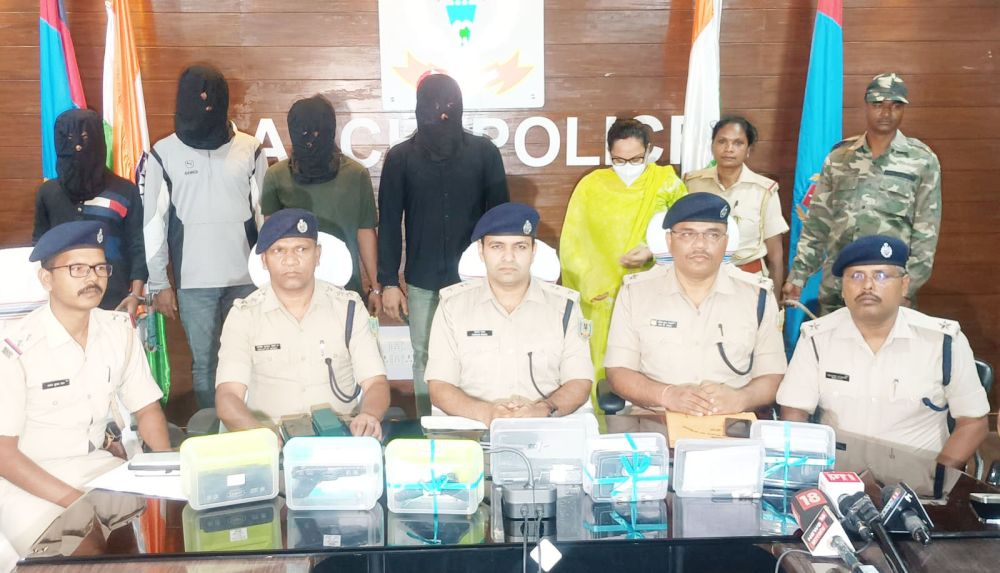 Police bust extortion nexus linked to Pak-based arms network