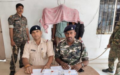 Youth Held with Illegal Firearm Near School, Two Suppliers Nabbed in Deoghar