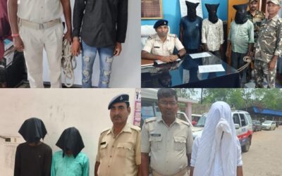 Ramgarh Police Tighten Noose on Criminals, 13 Arrested in Special Crackdown