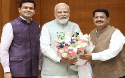 Parimal Nathwani Meets PM Modi Ahead of Rajya Sabha Polls, Sparks Political Buzz in Jharkhand