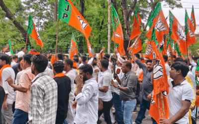 BJP Protest Over JPSC Exam Turns Tense as Workers Clash with Police in Ranchi