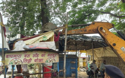 Major Anti-Encroachment Drive Clears 56 Illegal Shops Ahead of Shravani Mela 2026 in Deoghar