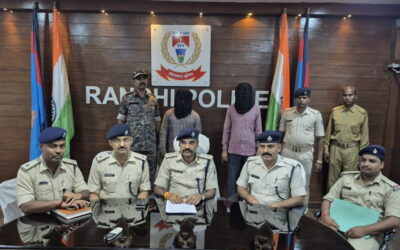 Ranchi Police Bust Chain-Snatching Gang, Arrest Two; Recover 19 Grams of Gold and Two Stolen Vehicles