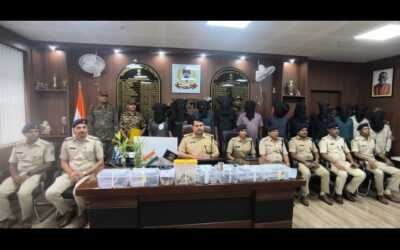 Interstate ‘Korai Gang’ Busted in Gumla, 11 Arrested in Gold Robbery Cases