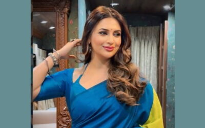 Divyanka Tripathi reveals why blue is the theme for her first Ganpati celebrations as a mother